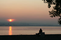 Abend am Bodensee