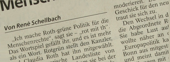 Zeitungsartikel