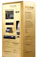 Goldautomat: Service rund um die Uhr auch für Luxusprodukte. (Bild: Gold-Super-Markt.de)